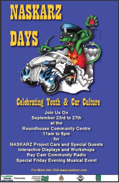 Naskarz exhibit at Roundhouse 2013